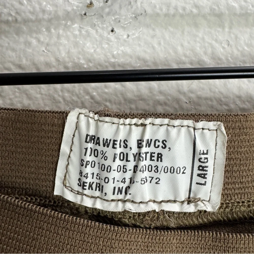 US Military Sekri BWCS Drawers Size Large